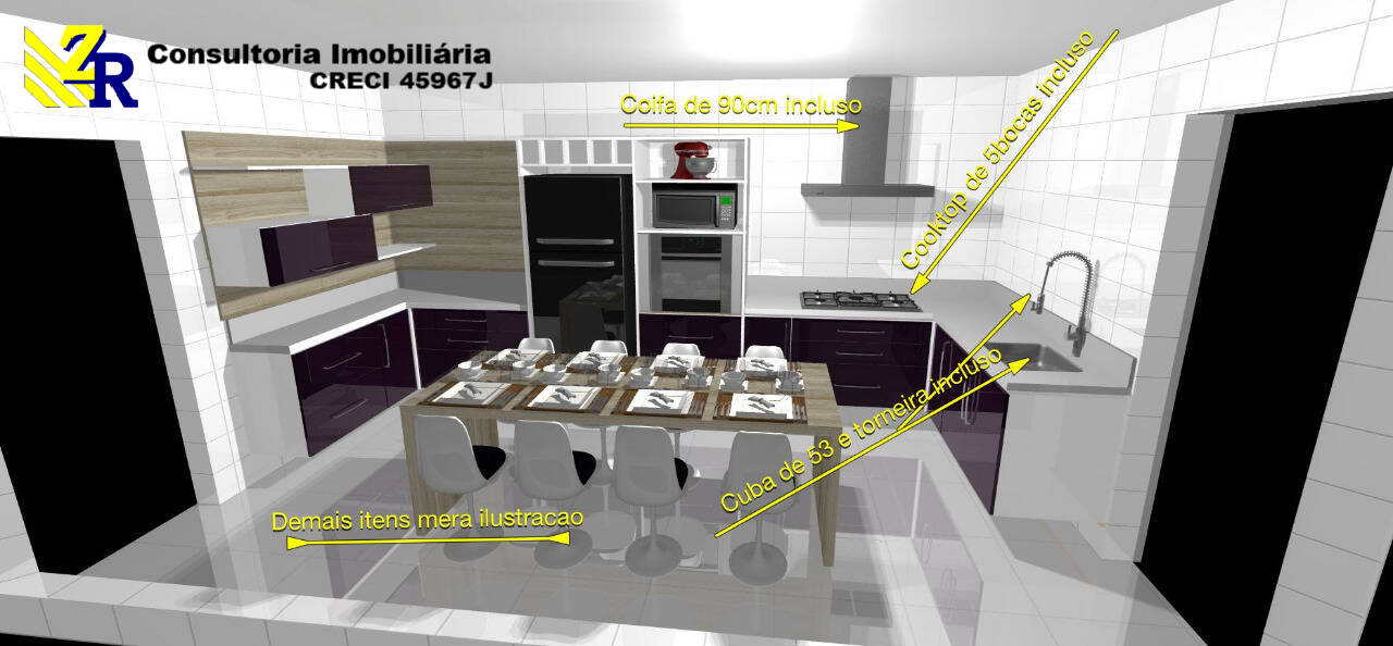 Sobrado, 4 quartos, 140 m² - Foto 1